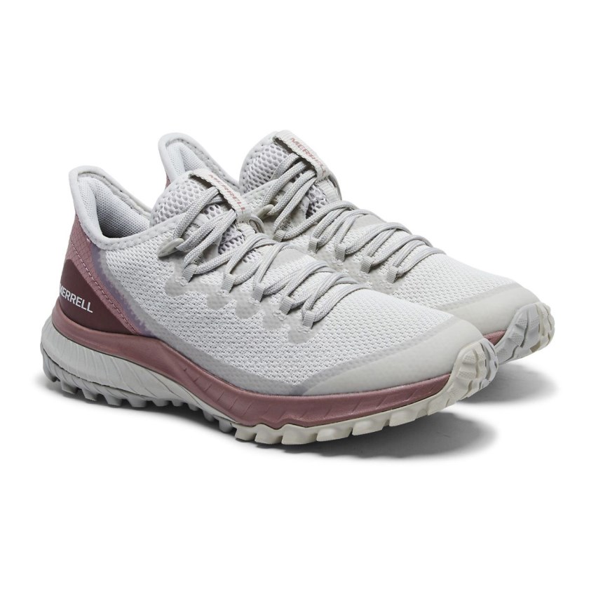 Chaussures Randonnée Merrell Bravada Waterproof Blanche/Corail Femme | L.O.RKBK